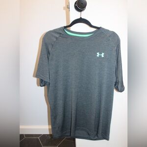 Under Armour Men’s Tech 2.0 Short Sleeve T-Shirt Dark Grey/Carbon Heather L